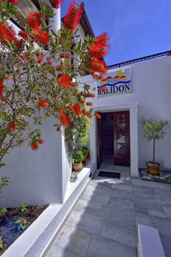 Kalidon Beach Hotel Kokkari Exterior foto
