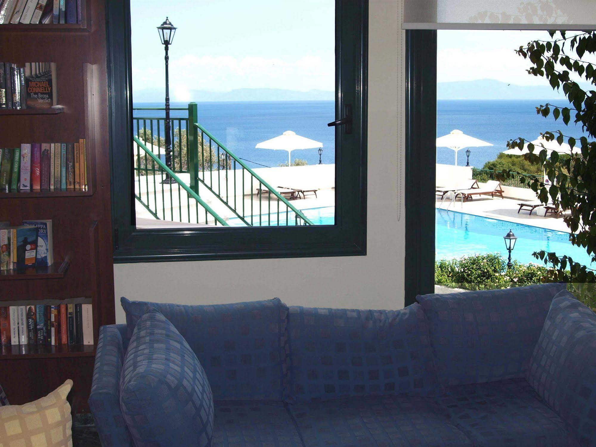 Kalidon Beach Hotel Kokkari Exterior foto