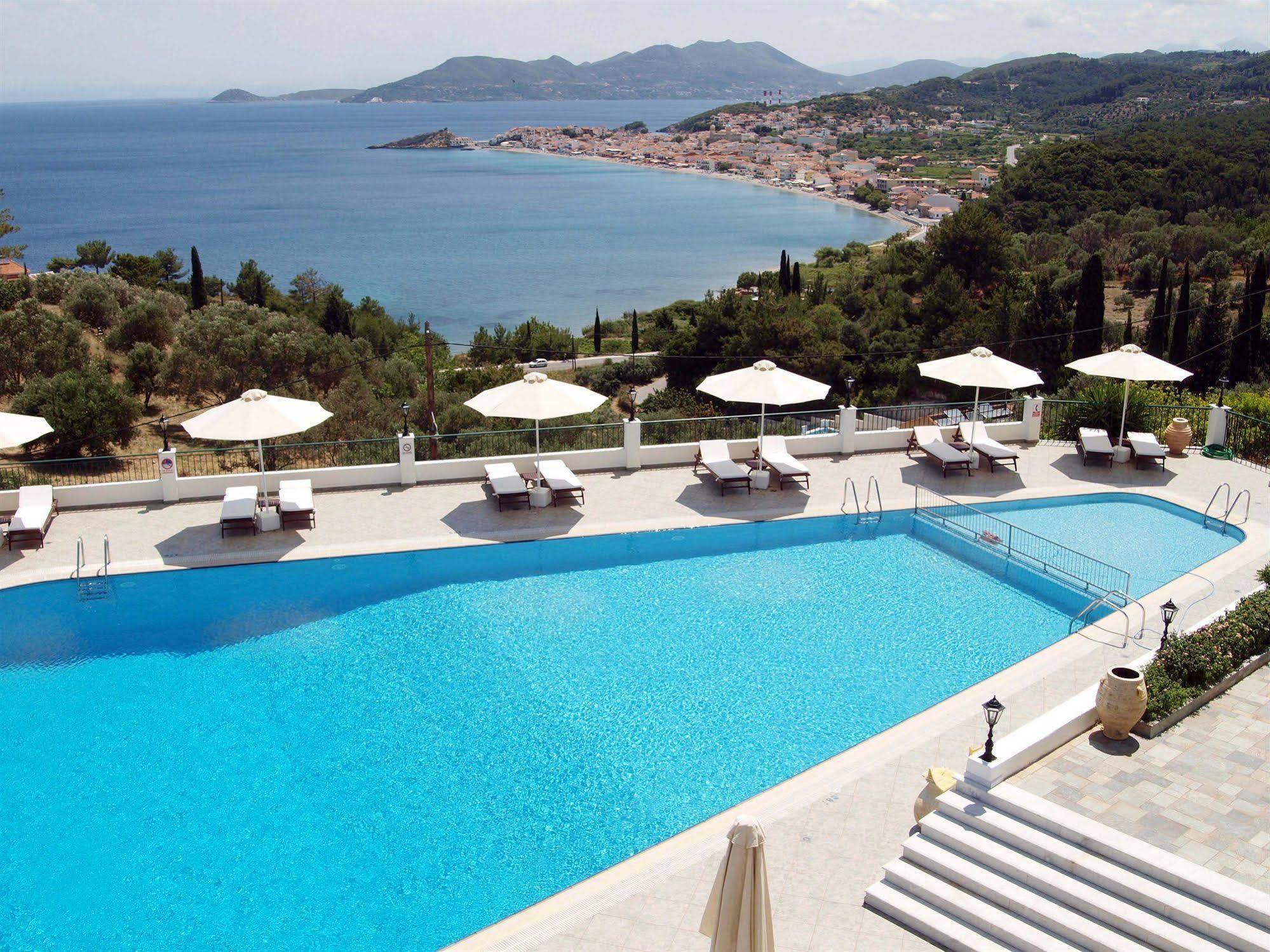 Kalidon Beach Hotel Kokkari Exterior foto