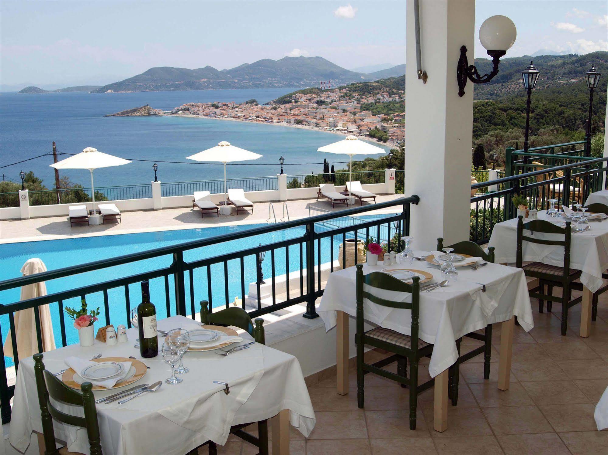 Kalidon Beach Hotel Kokkari Exterior foto